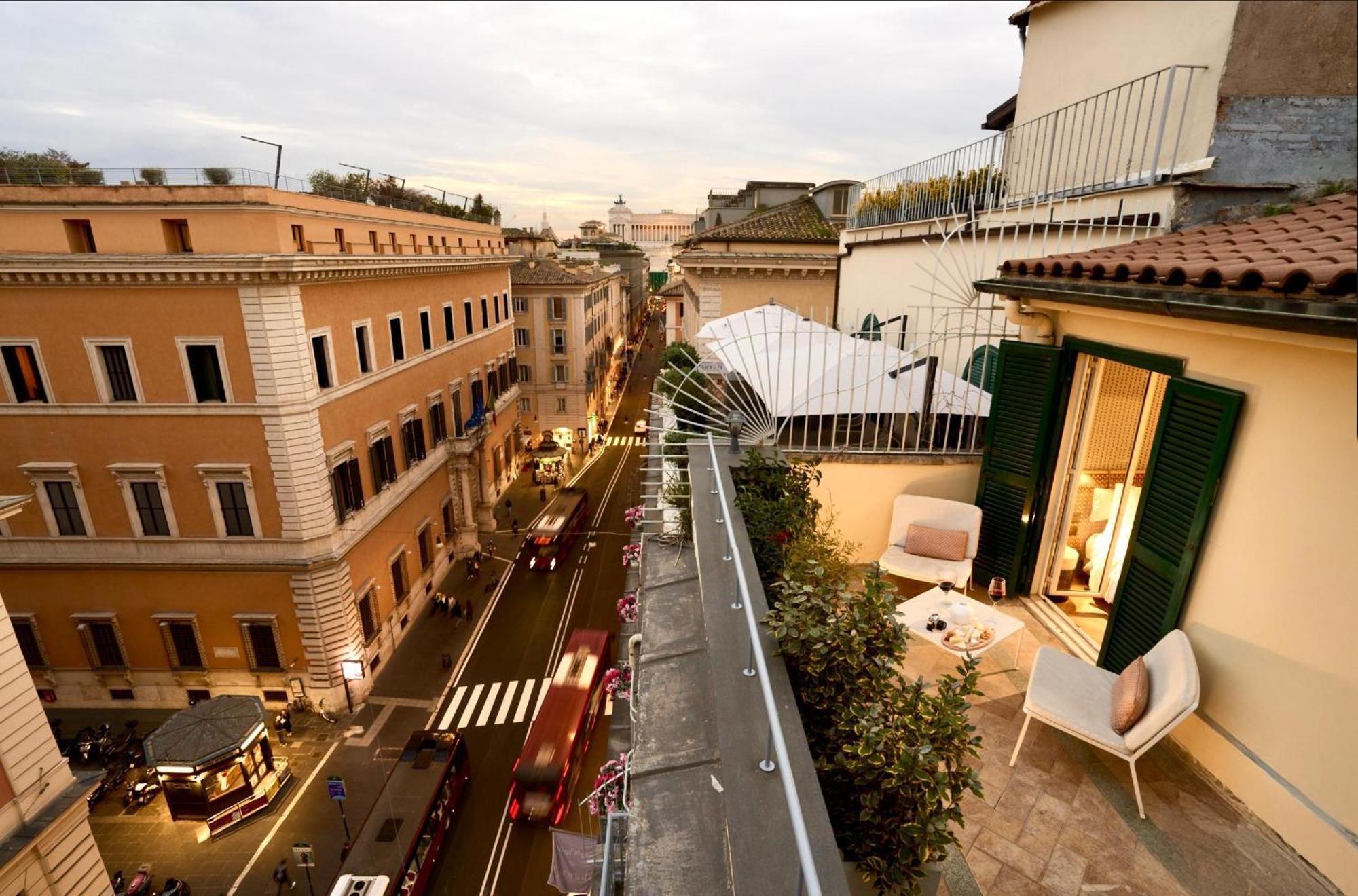 Cloud 7 Roma Hotel Exterior foto